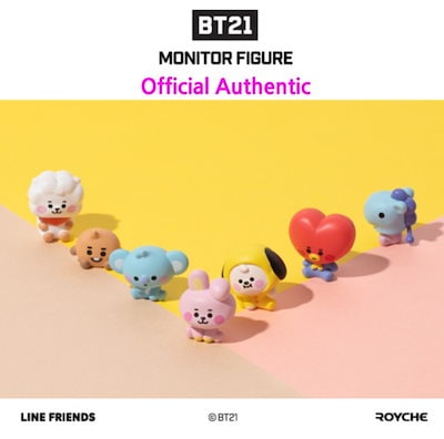 Qoo10] BTS BT21 公式 フィギュア Ba