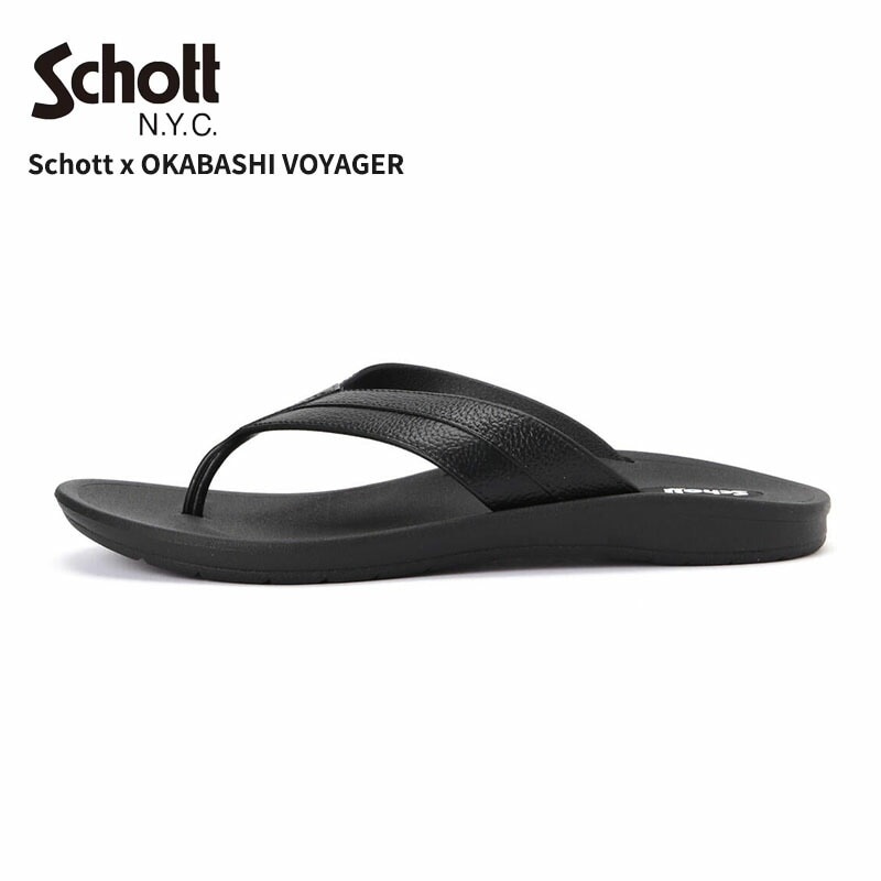 ショット×オカバシ メンズ サンダル ビーサン ボイジャー サンダル フリップフロップ シューズ 靴 O-90612 7825193001
