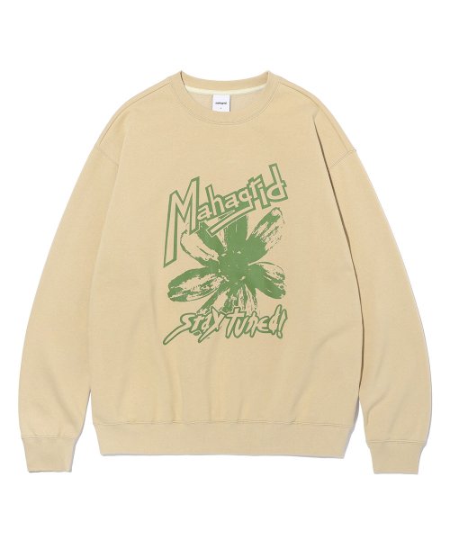FLOWER PRINT SWEATSHIRT 韓国正規品