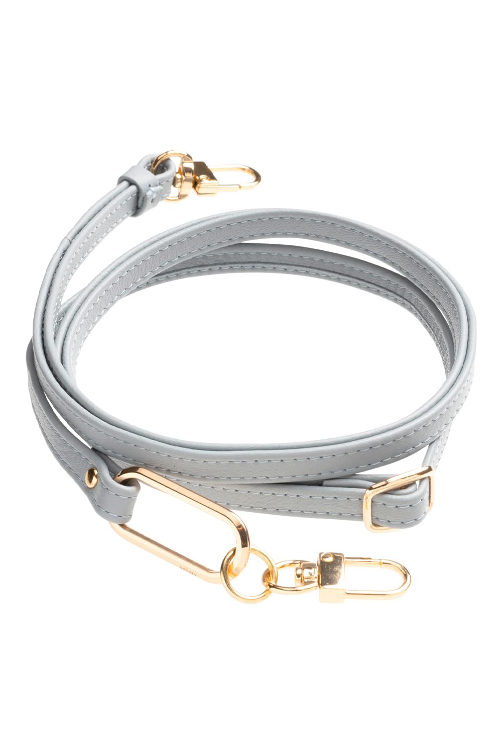 salisty noble レザー ショルダーストラップ 本革 (スモーキーブルー)【サリスティ スマホ ショルダー 斜め掛け LWG認証 イタリアンレザー 】