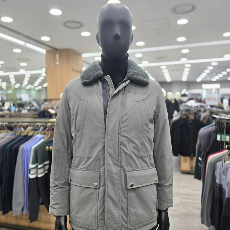 綿タッチポリエステルウール襟着脱ジャンパーCDAA7JP420495_IC