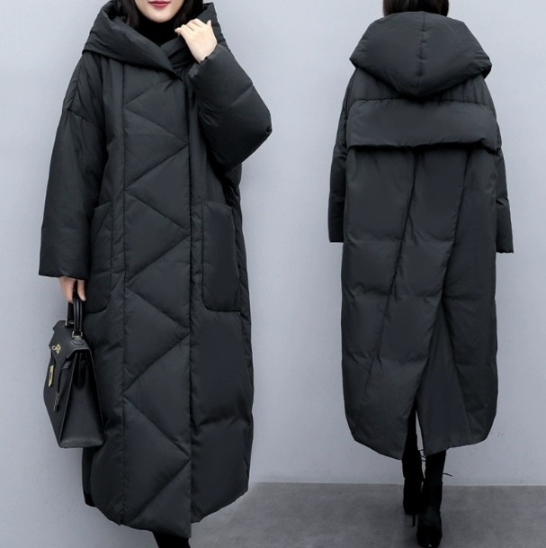 アウター コート ジャケット シャンパー 上着 ダウンコート ミモレ ミモレ丈 袖あり 長袖 ポケット 前開き かわいい 大人可愛い きれいめ シンプル カジュアル 大人 上品 おしゃれ お洒落
