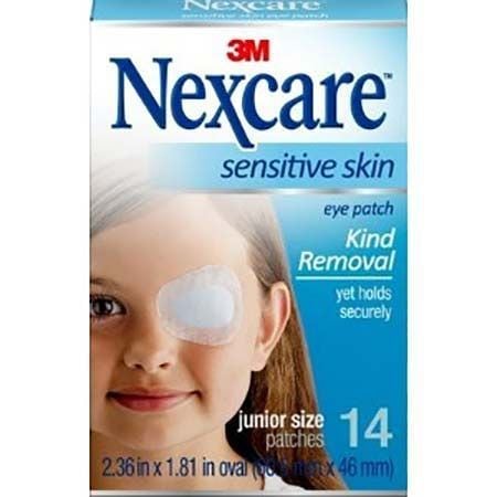 その他 3M Nexcare Sensitive Skin Junior Eye Patch 14 s