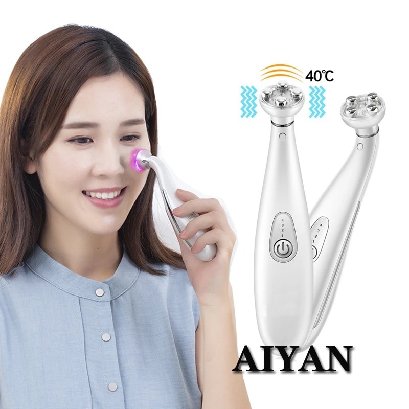 美顔器 目元美顔器 EMS美顔器 光エステ フェイスマッサージ EMS 振動 温熱 温熱ケア 光エステ 1台4役 フェイスマッサージ 振動 目元 口元ケア 目の下のたるみ クマ ギフト プレゼント30