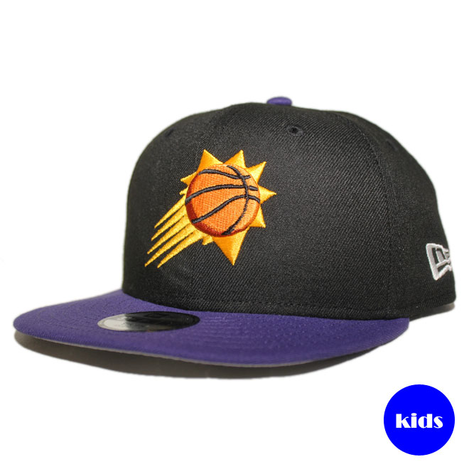 子供用 スナップバックキャップ 帽子 9fifty キッズ NBA フェニックス サンズ フリーサイズ