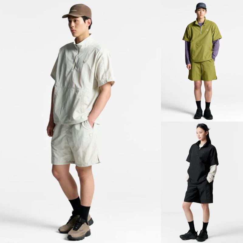 男女共用エブリデー半袖アノラック FS262JK02X005 (3colors)