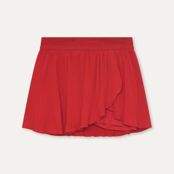 リップルメッシュスカート 女性 B1 W261002TSK39 RED_P422646789