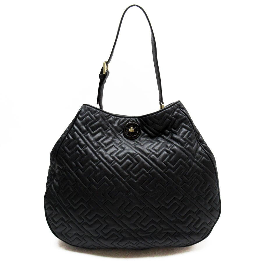 トリーバーチ Tory Burch ショルダーバッグ レザー ブラック レディース t19330i