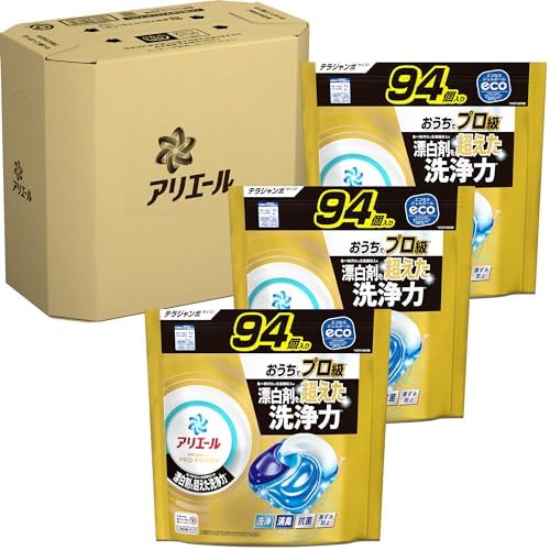 [大容量] アリエール 洗濯洗剤 ジェルボール4D プロクリーン 詰め替え 87個