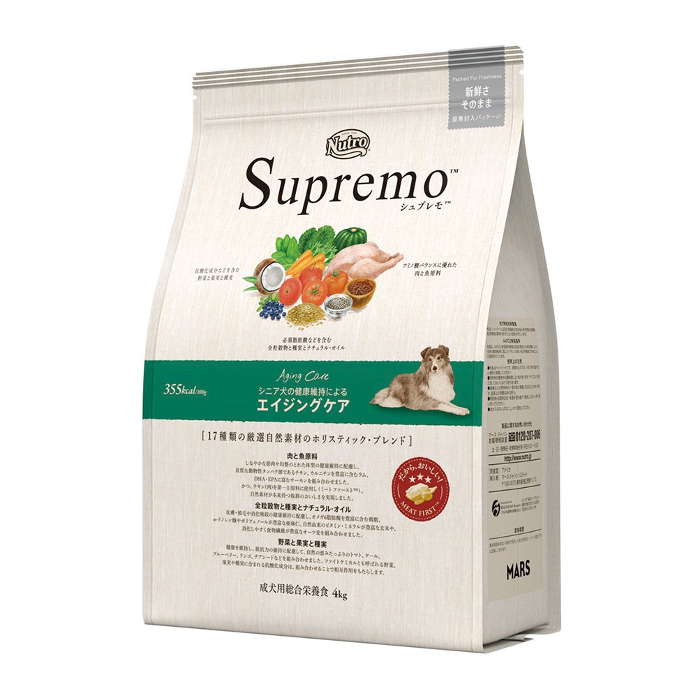 ニュートロ　シニア犬用（エイジングケア）　４ｋｇ　お一人様５点限り　ＣＲＣ45―02―53―10―00