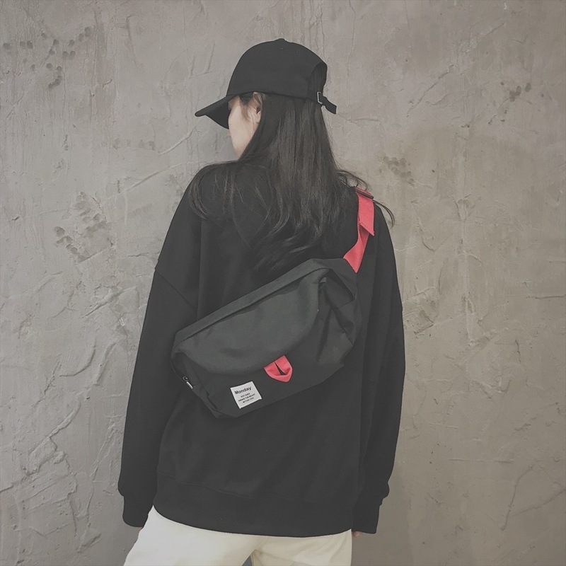 バッグ バック カバン かばん bag メッセンジャーバッグ ショルダー 斜めがけバッグ 肩がけバック 肩掛けバック ウエストポーチ ファスナー ポケット ファスナー付き オックスフォード シンプル