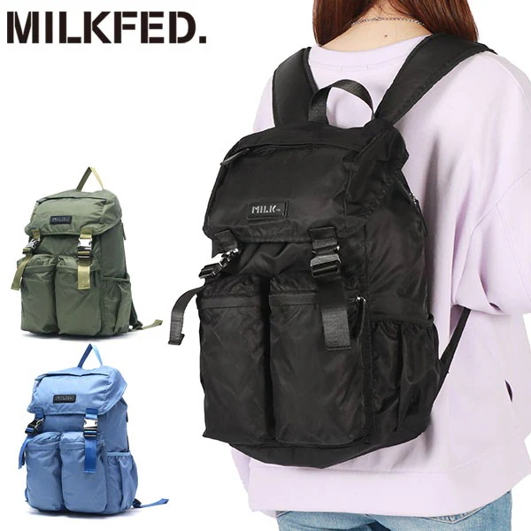 レディース 大容量 通学 通勤 軽量 きれいめ A4 B4 18.8L PC DAILY BAG 「A.M.」 LOGO PLATE BACKPACK 103241053005