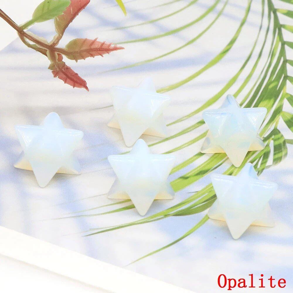 13mm メルカバスター 天然チャクラクォーツストーン クリスタル ウィッカ レイキヒーリング エネルギー ジェム プロテクション DIYジュエリー デコレーション 卸売 サイズ：80個入り カ_1