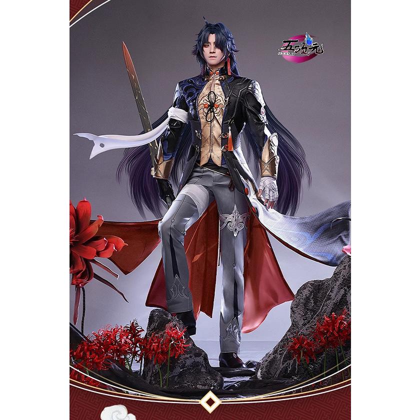 [工場直売　品質保証] 三分妄想　崩壊スターレイル　コスプレ　崩スタ　刃　じん　衣装　ins大人気 ウィッグ　靴　武器　髙!品!質