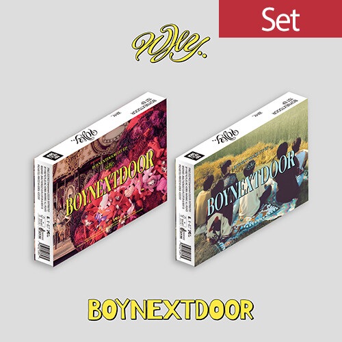 [SET] BOYNEXTDOOR 1st EP ‘WHY.. [カバー2点セット]