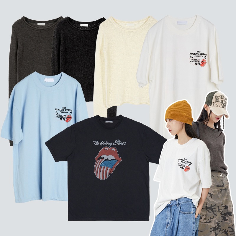 RAU Rolling T-Shirts 人気商品 男女兼用