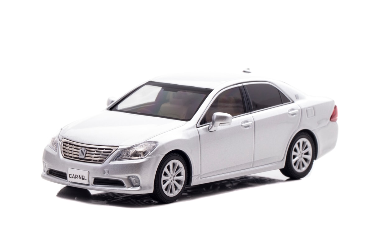CAR-NEL 1/43 トヨタ クラウン ロイヤルサルーン G (GRS202) 2010 Silver Metallic【CN431009】 ミニカー CN431009 トヨタ クラウン ロイヤル