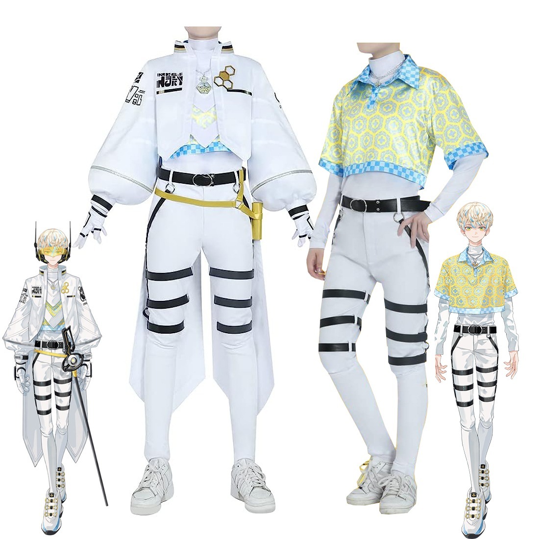 バーチャルYouTuber VTuber 緋八マナ ひばちまな 新衣装 ウィッグ追加可 衣装 コスプレ コスプレ衣装 コスプレ服 ハロウィン クリスマス 文化祭 学園祭 演出服 ステージ服 舞台服