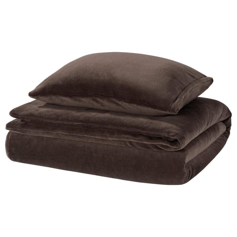 KRANSSALVIA クランサルヴィア 掛け布団カバー＆枕カバー - ブラウン 150x200/50x60 cm 8,017円