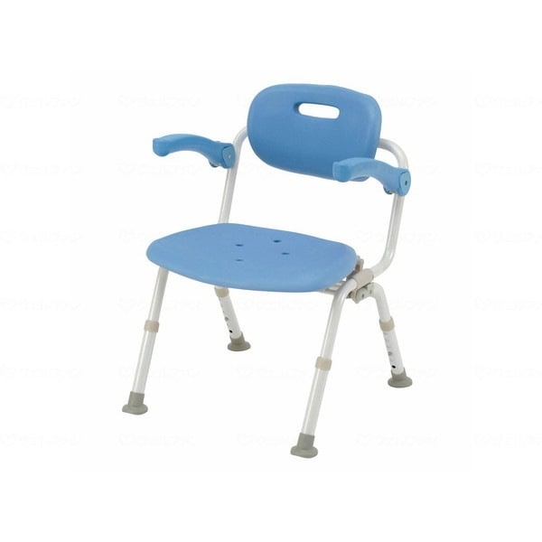 パナソニックエイジフリー シャワーチェア ユクリア ワイドSPワンタッチおりたたみN ブルー 角型 PN-L41522A メーカー直送 15,131円