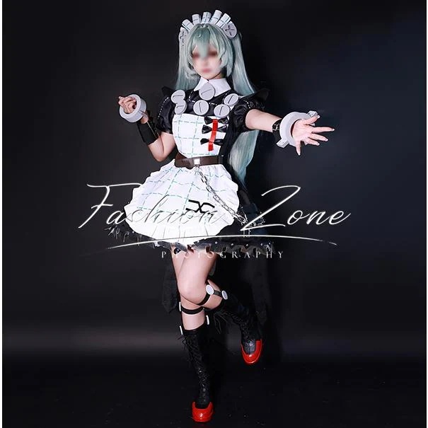 ゼンレスゾーンゼロ 風 カリン・ウィクス コスプレ衣装 ウィッグ 靴 ハロウィン 演出服 変装