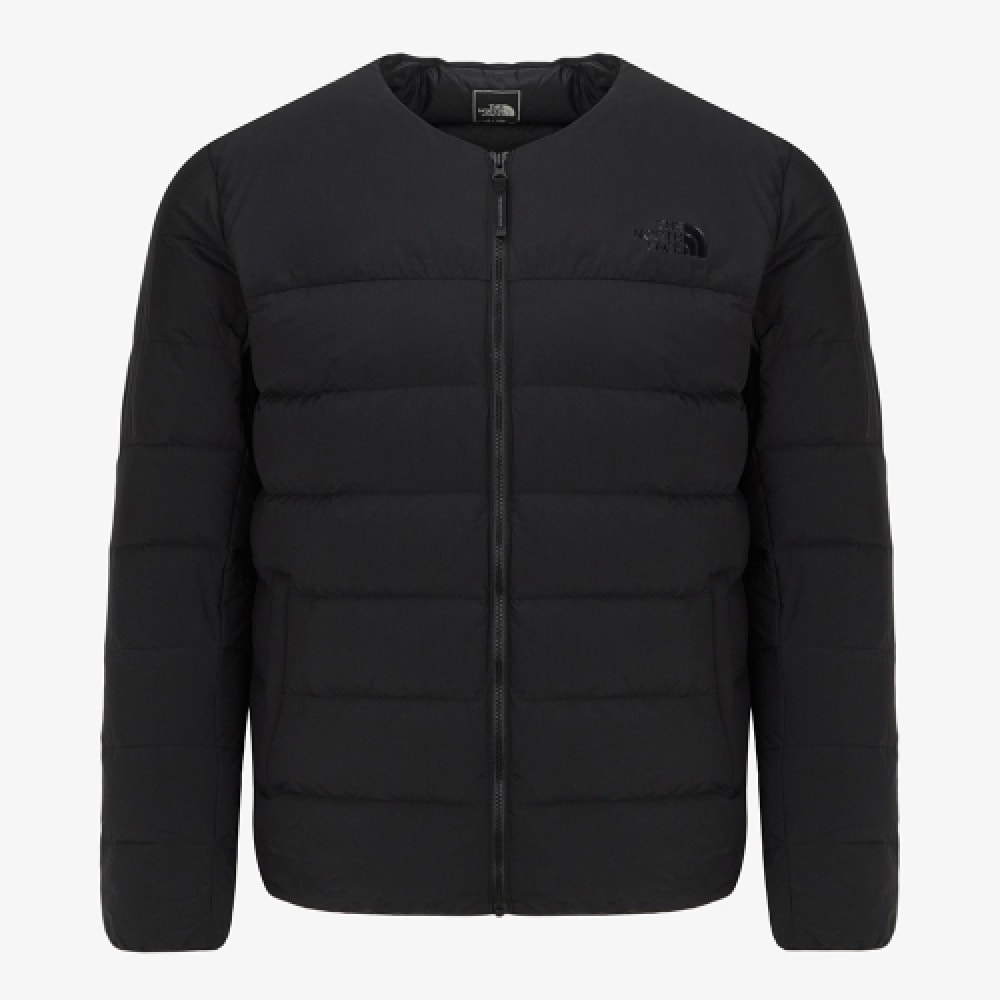 ザノースフェイス NJ1DR00A メンズポプラダウンジャケット_ブラック