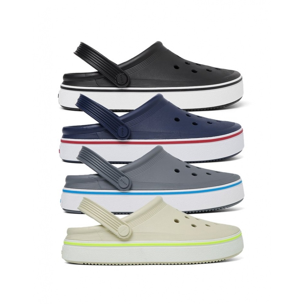 4種類のクロックスユニセックスオフコートクロッグ