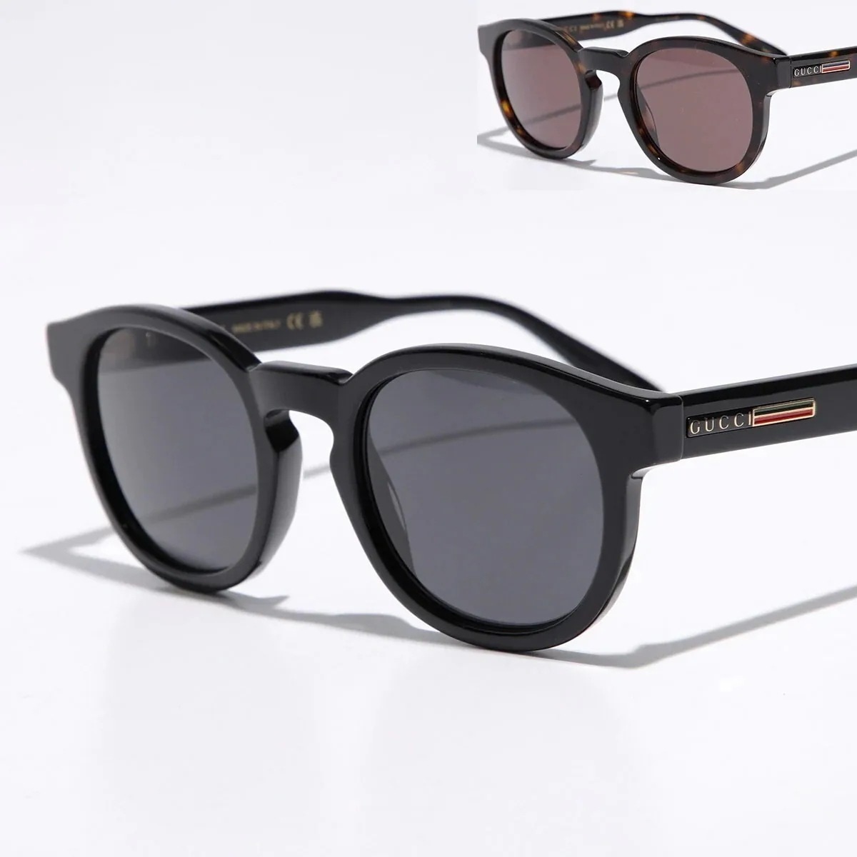 GUCCI グッチ サングラス GG0825S メンズ ボストン型 フルリム セルフレーム ロゴ アイウェア カラー2色