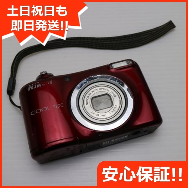 良品COOLPIX A10 レッド コンデジ Nikon 102