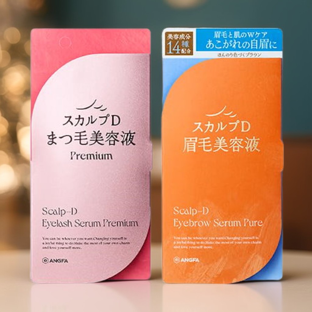 スカルプＤ アイラッシュセラム プレミアム＋スカルプD アイブロウセラム ピュア セット 眉毛美容液 眉毛ケア トレンド眉 [ 眉毛アプローチ成分/ナノ化カプセル/オイル・パラベン・染料・界面活性剤