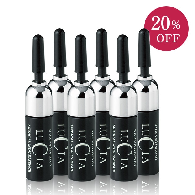 育毛剤 ノヴェルモイ薬用育毛ミニエッセンス 5ml （女性用/男性用） お得な6本セット 20%OFF 育毛専門メーカーのピンポイント用育毛剤