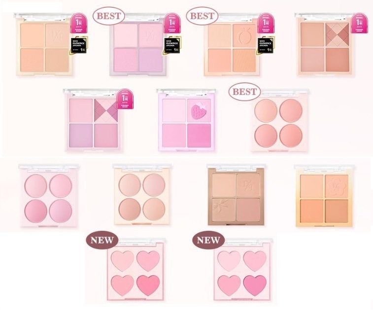 ブレンディングムードチーク12色