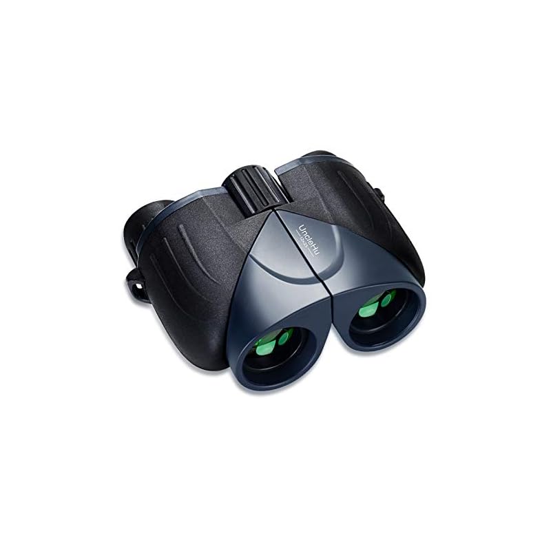 UncleHu 双眼鏡 ライブ用 御勧め めがね対応 双眼鏡 コンサート12倍 オペラグラス コンサート用 舞台用 ドーム 人気 軽量 小型 高倍率 防振 1225 Bak4プリズム 光学レンズ 防