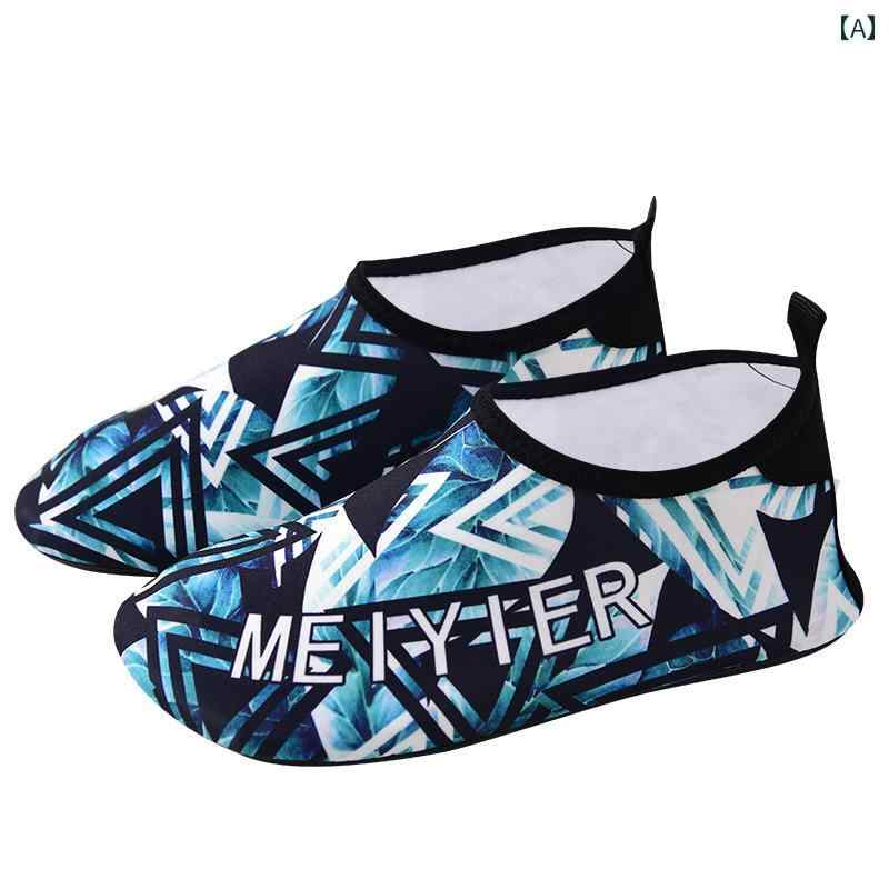 男性用 レディース ビーチ 靴 ダイビング シュノーケリング 子供用 水遊び 川 水泳 柔らかい靴 滑り止め 耐切創 裸足靴