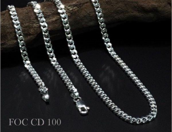 限定入荷 SV925 大人気 喜平チェーン ネックレスキヘイ/FOCタイプ/3.1:50(品