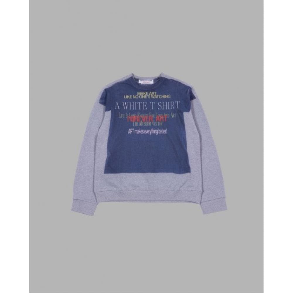 THE MUSEUM VISITOR LETTERING TSHIRTS PRINTED SWEATSHIRTS