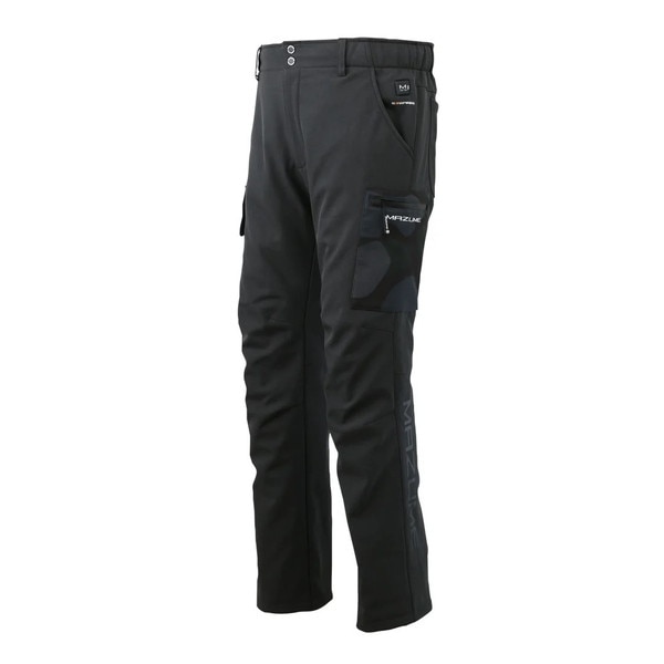 オレンジブルー 防寒服アウター MZFW-880 mazume ヒーターウインドカットパンツ ブラック M