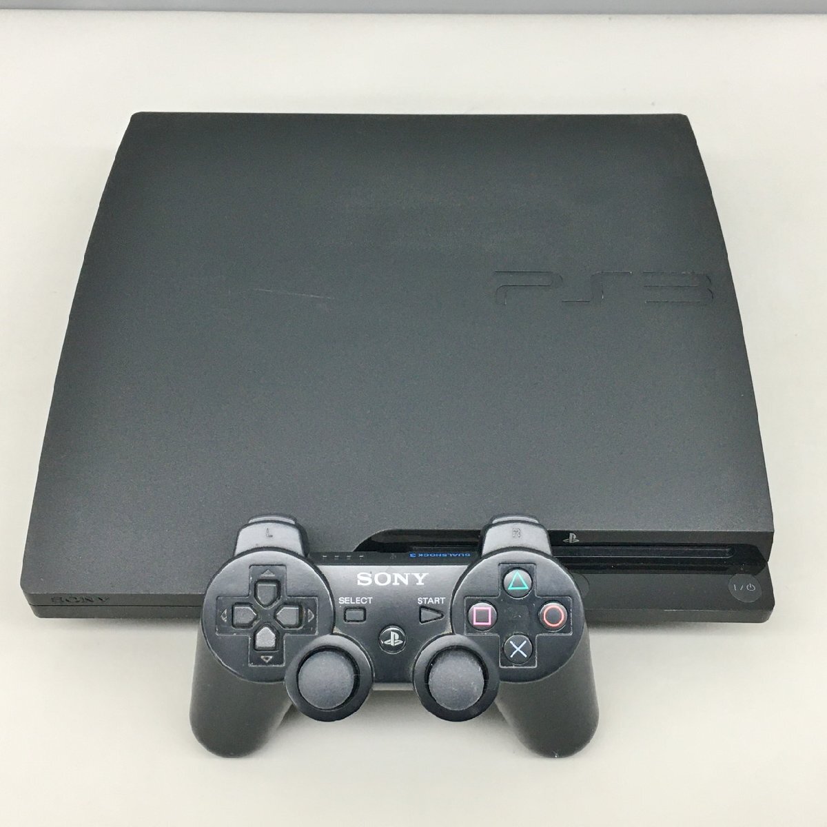 ゲームハード本体 プレイステーション3 CECH-3000B PS3 ソニー SONY ブラック 320GB コントローラー 地デジチューナーCECH-ZD1付 2601LS070