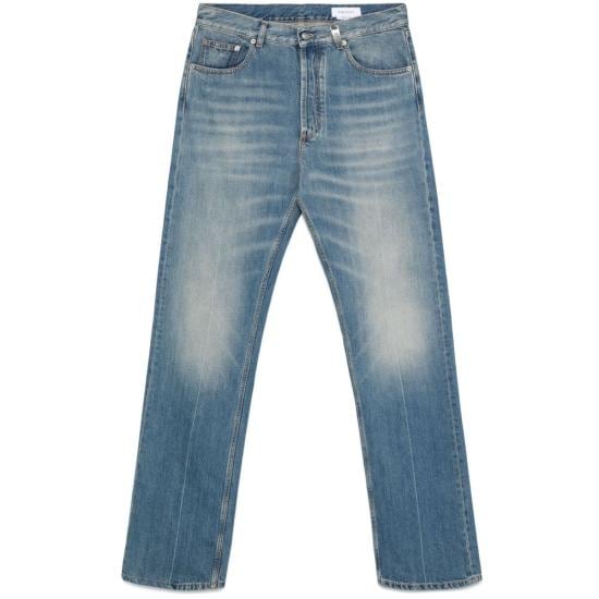 ALEXANDER MCQUEEN Men Denim Pants 814645 QYAA9 4211 BLUE