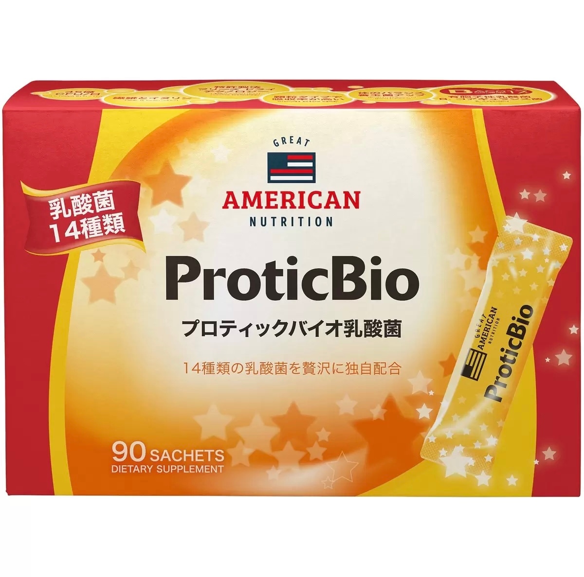 プロティックバイオ乳酸菌 3g スティック x 90 包