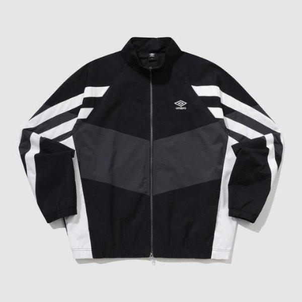 MウィンドブレーカーLQC UQ121CJK13-BLKダブルデッカースタンネックブルゾンウィンドブレーカージャケット/BLACK