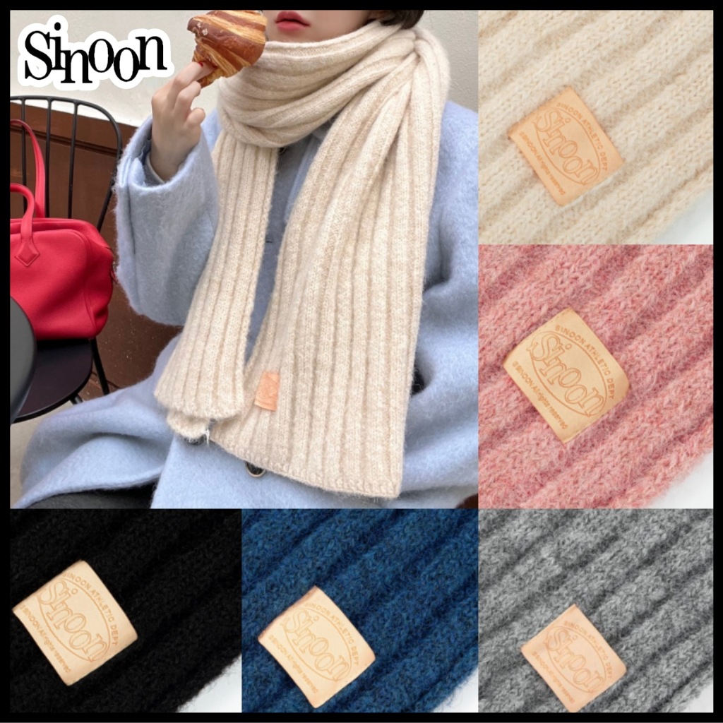 【Sinoon】 HAIRY COZY MUFFLER マフラー [関税 送料込み] ヘアリーコージーマフラー [全5色]