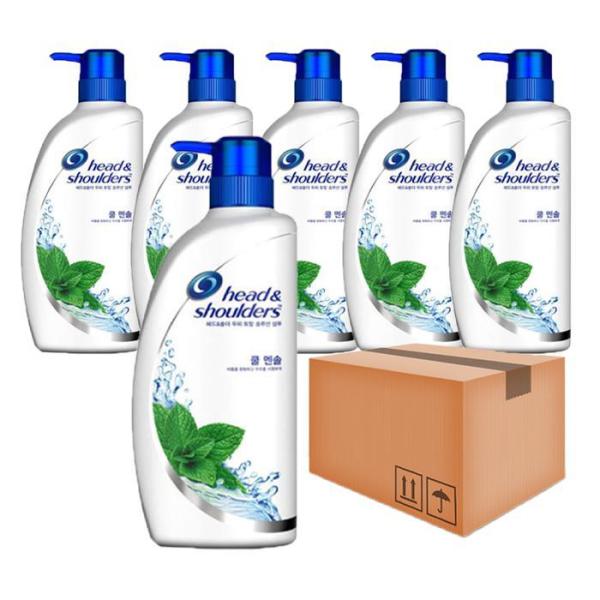 ヘッドアンドショルダー クールメンソール シャンプー 850mlx6本 (1箱)
