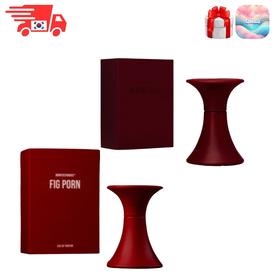 【BORNTOSTANDOUT】ブランド名ボーントゥスタンドアウト_ブラックグアバ / フィグポルノ 15ml_韓国発・感性フレグランス2種セット