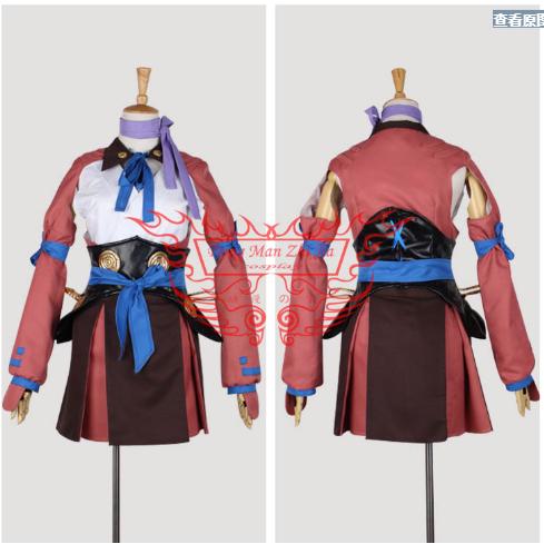 【予約商品】甲鉄城のカバネリ こうてつじょうのカバネリ KABANERI OF THE IRON FORTRESS 無名 むめい 戦闘服 風 コスプレ衣装 仮装イベント アニメ パーティー