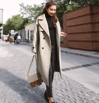 アウター デート モテアイテム ウールコート ロング丈 重厚感 ウール トレンチコート 大人可愛い きれいめ 上品 おしゃれ かっこいい 大人可愛い ラブリー キュート ガーリー クール モード系