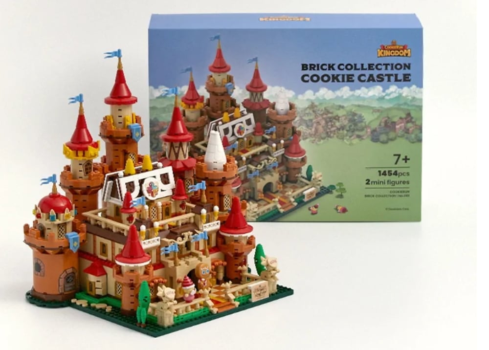 クッキーランキングダムクッキー大型ブリック城レゴ