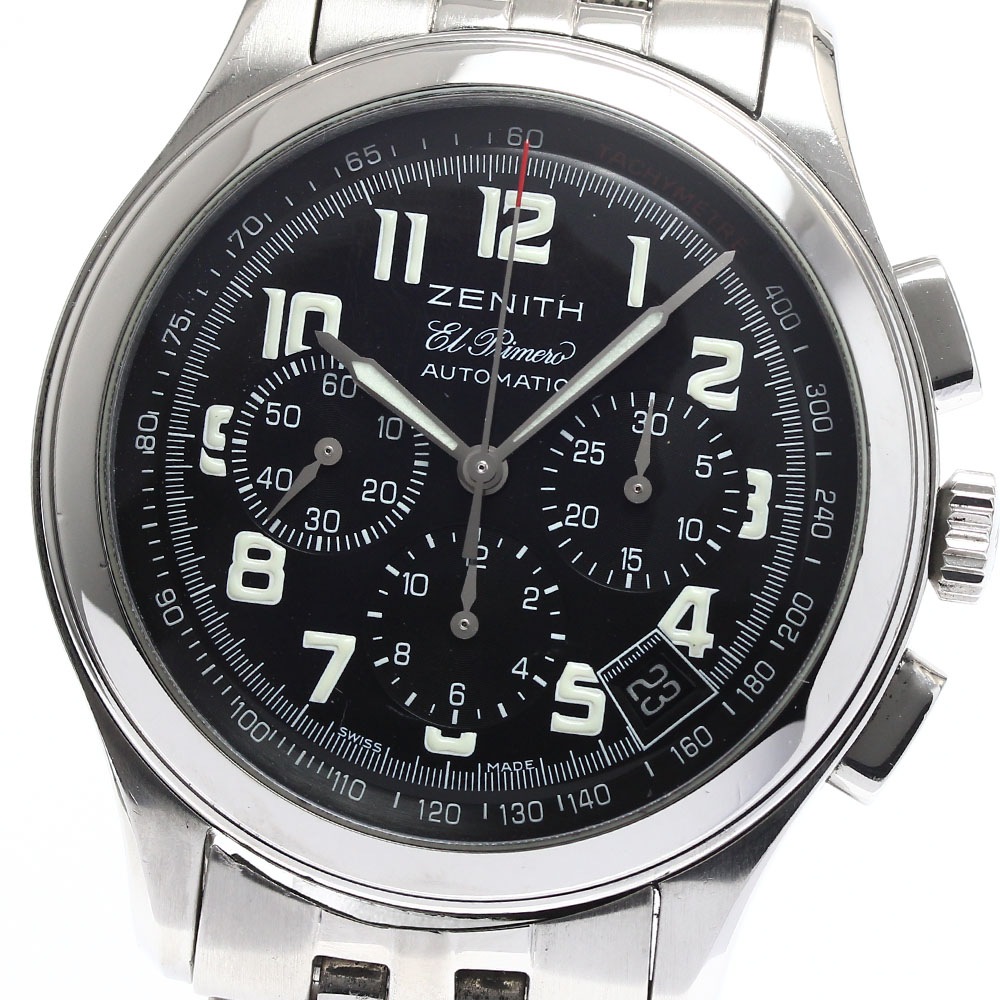 ゼニス ZENITH 03.0510.400/24.M510 クラス スポーツ エル プリメロ クロノグラフ 自動巻き メンズ _882706【中古】