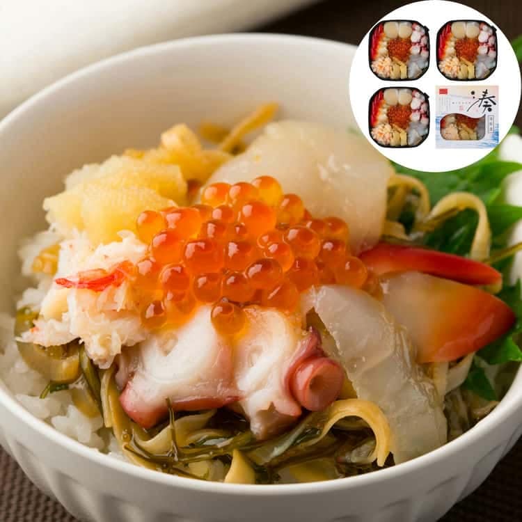 7種海鮮 松前漬 Bセット (300g4個) 離島は配送不可 4450216 お歳暮 お中元 お土産 ご進物 ギフト 贈り物に最適