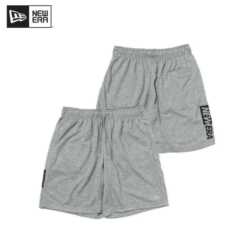 ニューエラ ドライスウェット ショートパンツ Grey Performance Apparel ショートパンツ ボトムス 男性用